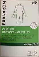 Mängden socker i Capsules defenses naturelles