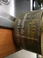 Mängden socker i Saucisses de Toulouse aux lentilles