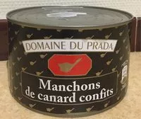 Mängden socker i manchons de canards confits