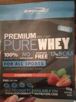 Mängden socker i Premium Pure Whey(fraise)