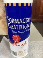 Mängden socker i Fromage râpé