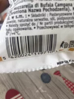 Mängden socker i Mozzarella Di Bufala Aop 23 %