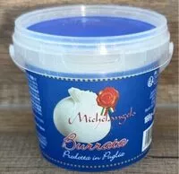 Mängden socker i Burrata