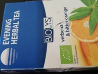 Mängden socker i Tisane du soir verveine oranger