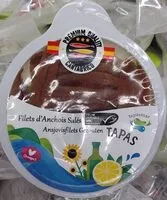 Mängden socker i Filets d'anchois salés