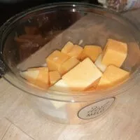 Mängden socker i Gouda et cheddar