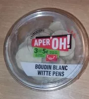 Mängden socker i Aper'oh boudin blanc