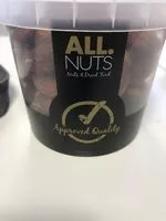 Mängden socker i All nuts