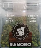 Mängden socker i pistaches pelées vertes