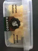 Mängden socker i Ananas en cubes