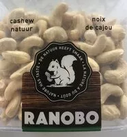 Mängden socker i cashew natuur