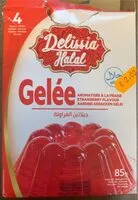 Mängden socker i Gelée aromatisée à la fraise