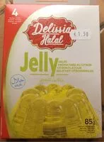 Mängden socker i Gelée aromatisée au citron