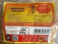 Mängden socker i Abricots