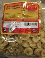 Mängden socker i Chips de Banane