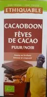 Mängden socker i Cacaoboon fèves de cacao