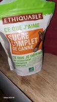 Mängden socker i Sucre complet de canne (Origine Pérou)