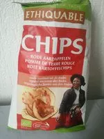 Mängden socker i Chips pomme de terre rouge
