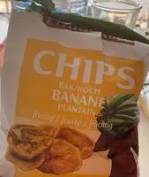 Mängden socker i Fruity chips plantain banana