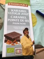 Mängden socker i Chocolat pur noir caramel et pointes de sel