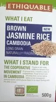 Mängden socker i Brown Jasmine rice