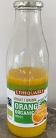 Mängden socker i Orance juice organic
