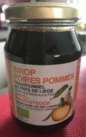 Mängden socker i Sirop poires pommes