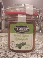 Mängden socker i Gelée de romarin