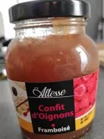 Mängden socker i Confit d'oignons framboisé