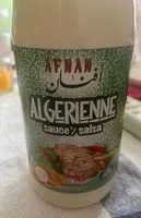 Mängden socker i Algerienne Sauce