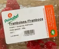 Mängden socker i Framboises