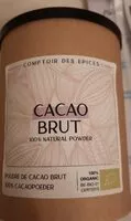 Mängden socker i Cacao brut