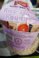 Mängden socker i Rice cake rounds
