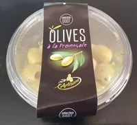 Mängden socker i Olives vertes dénoyautées aux poivrons