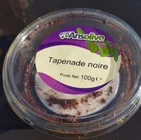 Mängden socker i Tapenade noire