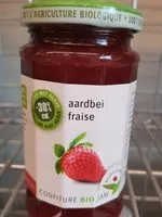 Mängden socker i confiture bio fraise