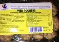 Mängden socker i Mini rochers
