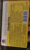 Mängden socker i Cigarettes