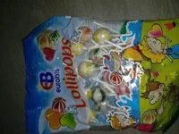 Mängden socker i Eurobis lollipops