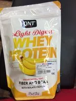Mängden socker i Purity-light Digest Whey Protein Banana 500GR