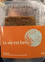 Mängden socker i Bermuda carotte et fromage affiné