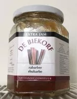 Mängden socker i Confiture artisanale rhubarbe