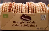 Mängden socker i Biscovit Bio Galetten