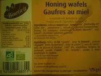 Mängden socker i Gaufres au Miel Bio