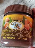 Mängden socker i Pate a tartiner aux noisettes et miel