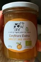 Mängden socker i Confiture extra abricot 55 % fruits