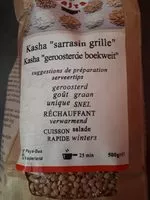 Mängden socker i Kasha"sarrasin grillé"