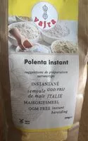 Mängden socker i Polenta instant