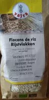 Mängden socker i Flocons de riz