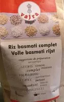 Mängden socker i Riz basmati complet